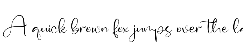 Preview of Asmeralka Regular font