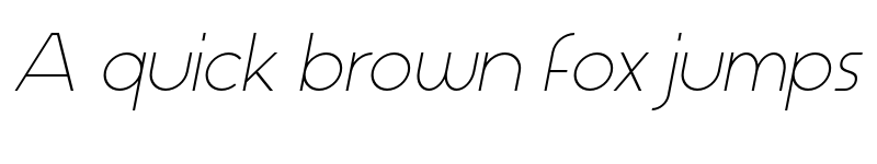 Preview of Aspergit Italic font