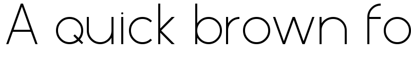 Preview of Aspex Regular font