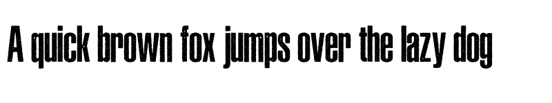Preview of ASPHALTIC GRAIN CONDENSED PERSO Bold font