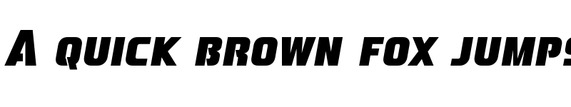Preview of AspireNarrowSCBlackObl-Regular ? font