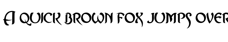 Preview of Asrafel Regular font