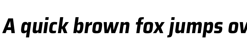 Preview of Assailand Bold Italic font