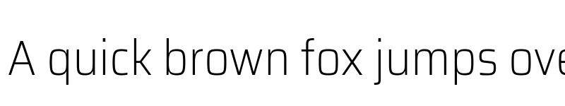 Preview of Assailand ExtraLight font