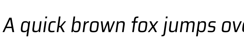 Preview of Assailand Italic font