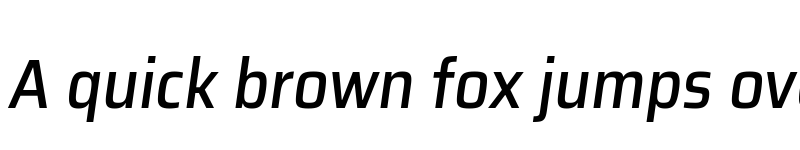 Preview of Assailand Medium Italic font