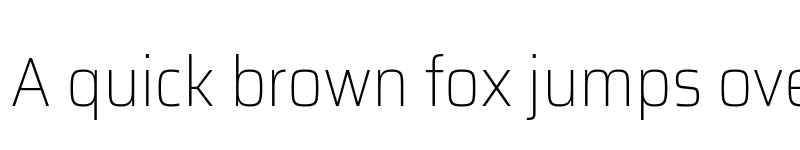 Preview of Assailand Thin font