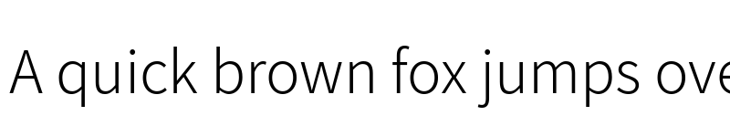 Preview of Assistant Light font