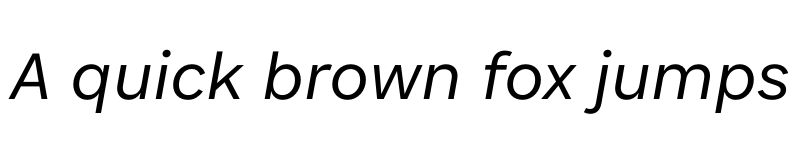Preview of Associate Sans Light Italic font