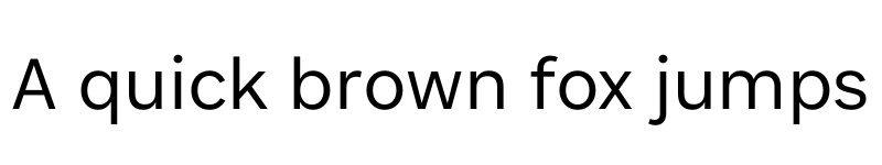 Preview of Associate Sans Light font