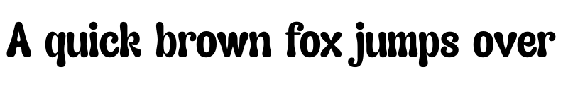 Preview of Asterah Quirkyn Regular font