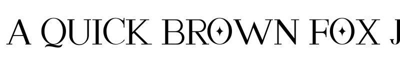 Preview of ASTON CALVIN Regular font