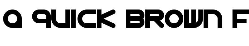 Preview of Astro 867 Regular font