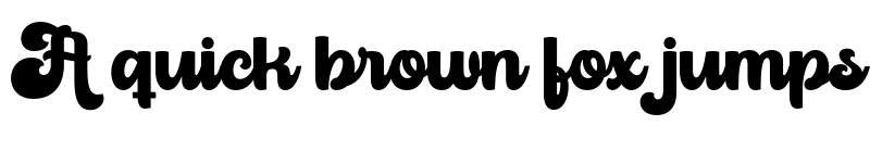 Preview of Astronika Regular font