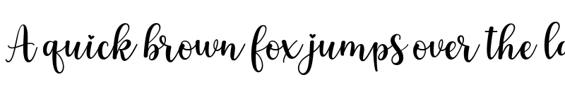 Preview of Asyifa Regular font