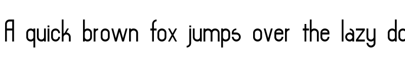 Preview of asymek regular font