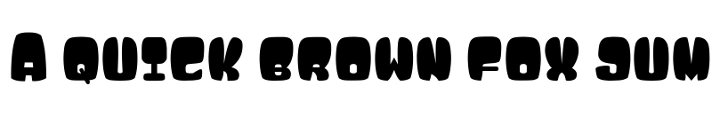 Preview of Atama__G Regular font