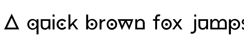 Preview of Atami Display Regular font