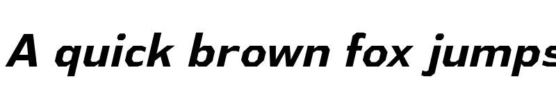 Preview of Athabasca Bold Italic font