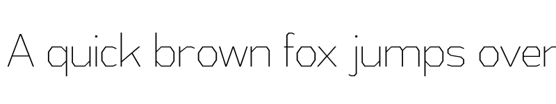 Preview of Athabasca Condensed ExtraLight font