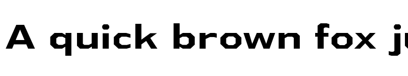 Preview of Athabasca Expanded Bold font