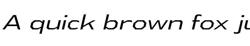 Preview of Athabasca Expanded Book Italic font