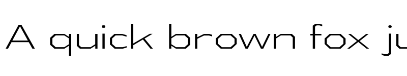 Preview of Athabasca Expanded Light font