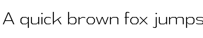 Preview of Athabasca Light font