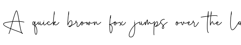 Preview of Athaliah Regular font