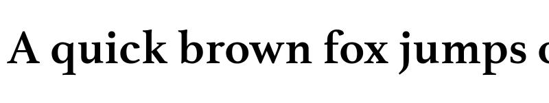 Preview of Athelas Bold font