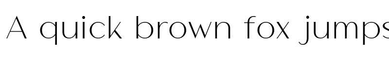 Preview of Athena Light font