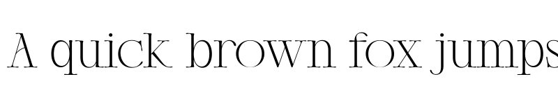 Preview of ATHEROSSER Regular font