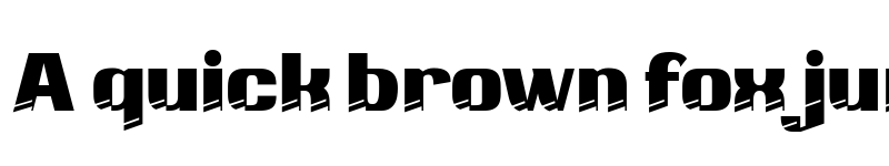 Preview of ATHEWETRIAL Regular font