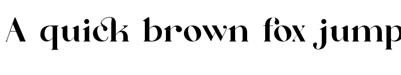 Preview of Athios Regular font