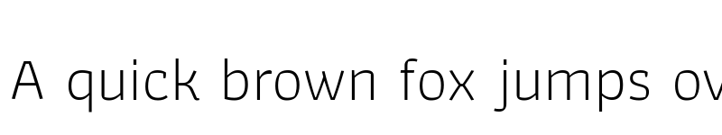 Preview of Athiti Light font