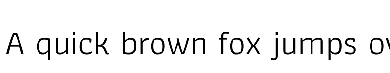 Preview of Athiti Regular font