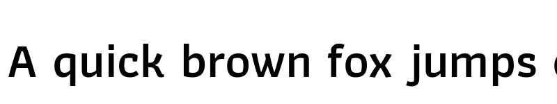 Preview of Athiti SemiBold font