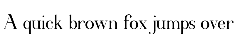 Preview of Athiya Regular font