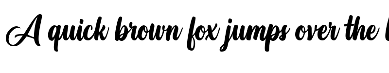 Preview of Athletic Outfit Regular font