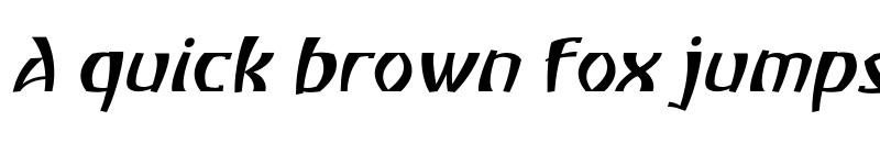 Preview of Atiku personal use Light Slanted font