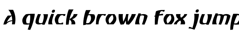 Preview of Atiku personal use Medium Slanted font