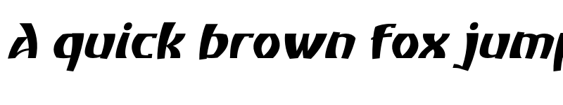 Preview of Atiku personal use Semi Bold Slanted font