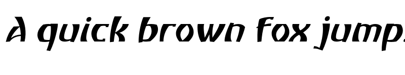 Preview of Atiku personal use Slanted font