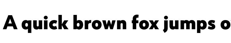 Preview of Atlan Black font