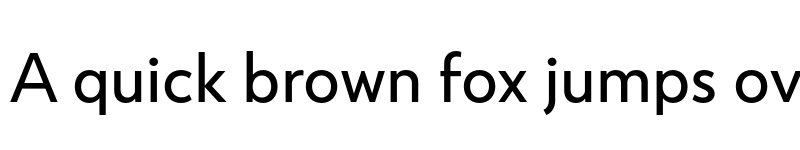 Preview of Atlan Regular font