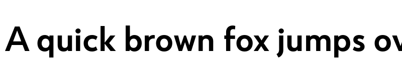 Preview of Atlan Semi Bold font