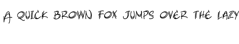 Preview of AtlandSketches BB Regular font