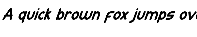 Preview of Atlanta Corner Demo Italic font