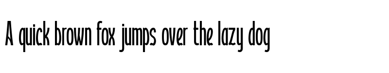 Preview of ATOVERZtrial Regular font