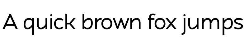 Preview of Atozimple Medium Regular font